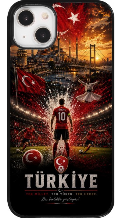 Coque iPhone 14 Plus - Football Turquie splash 2026