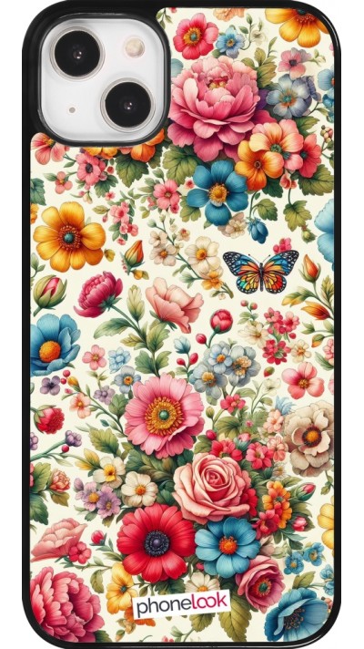 Coque iPhone 14 Plus - Spring 25 printemps fleuri