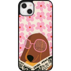 Coque iPhone 14 Plus - Dog with newspaper 2026