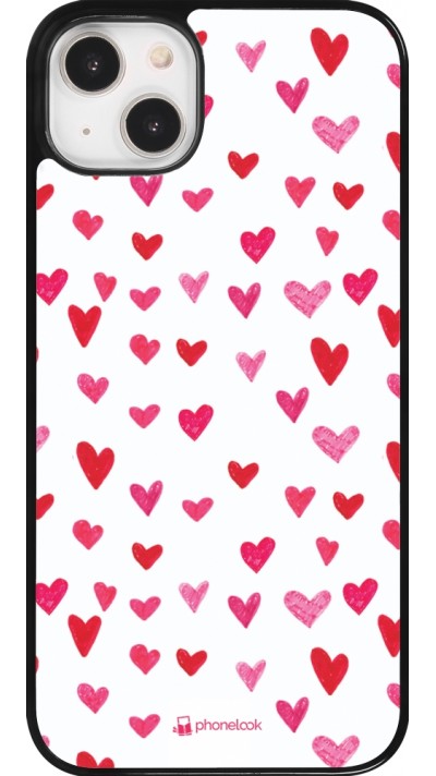 Coque iPhone 14 Plus - Valentine 2022 Many pink hearts