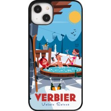 Coque iPhone 14 Plus - Verbier Mountain Jacuzzi