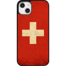 Coque iPhone 14 Plus - Vintage Flag SWISS