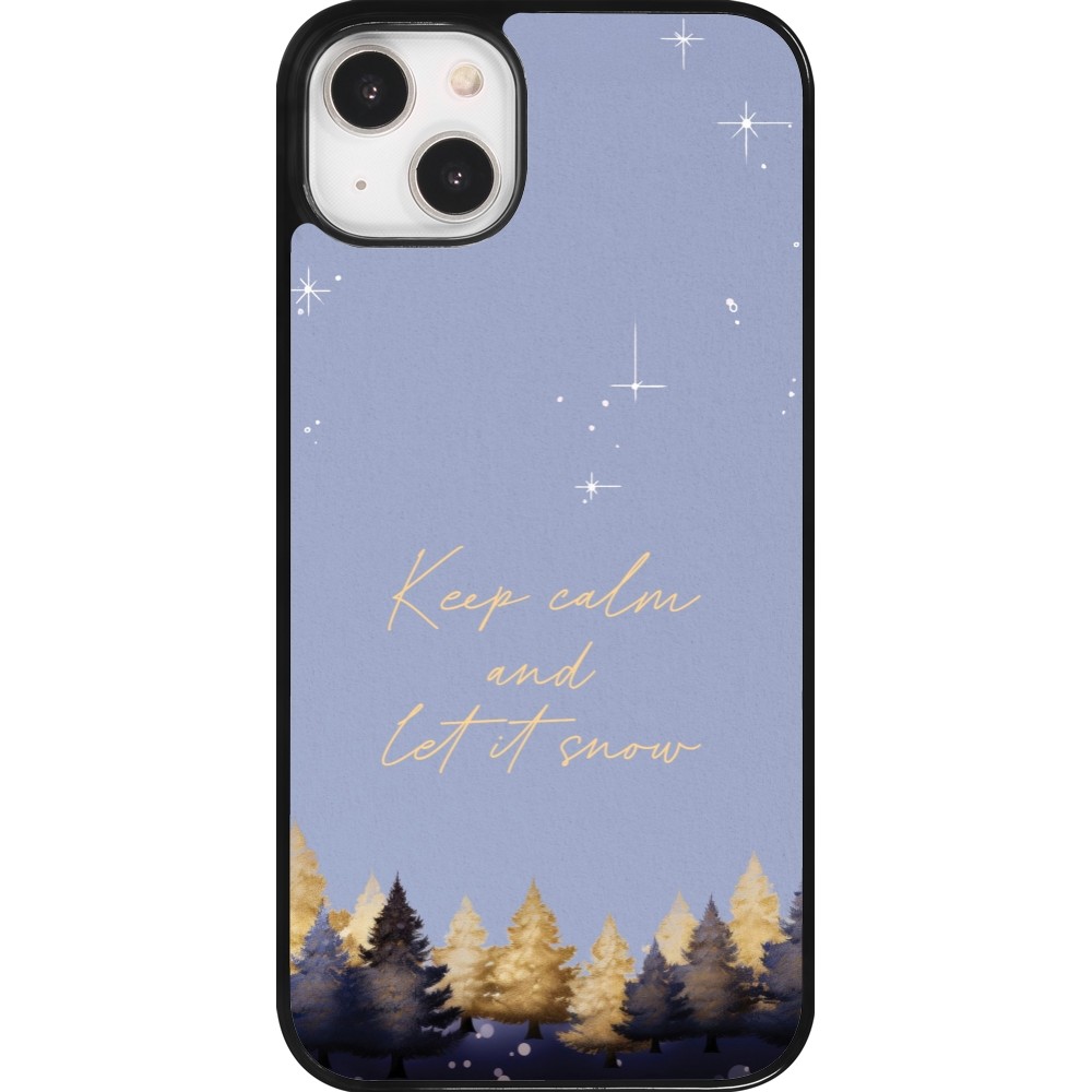 Coque iPhone 14 Plus - Winter 25 Winter illustration of trees