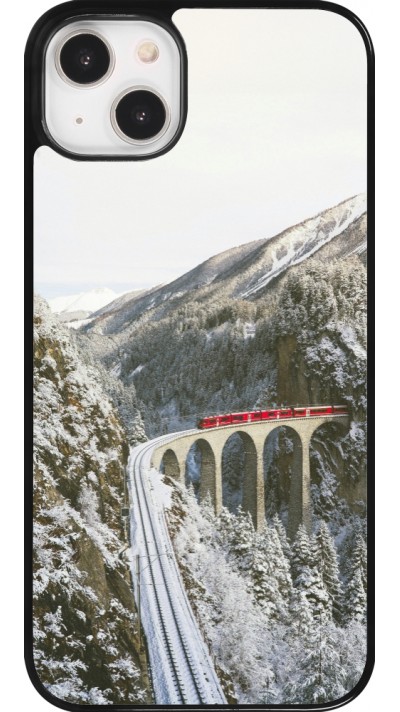 Coque iPhone 14 Plus - Winter 25 Winter polar express