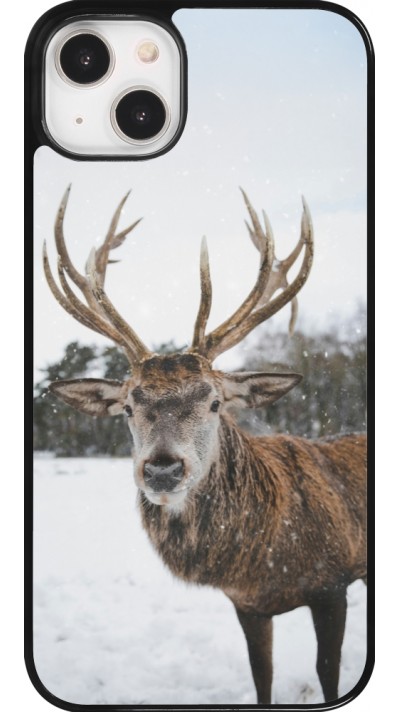 Coque iPhone 14 Plus - Winter 25 Winter reindeer