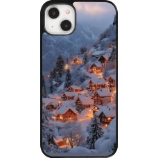 Coque iPhone 14 Plus - Winter 25 Winter snowy village