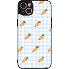 iPhone 14 Plus Case Hülle - Silikon schwarz Easter 2026 Pattern carrots