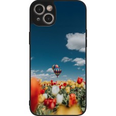 Coque iPhone 14 Plus - Silicone rigide noir Hot air balloon 2026