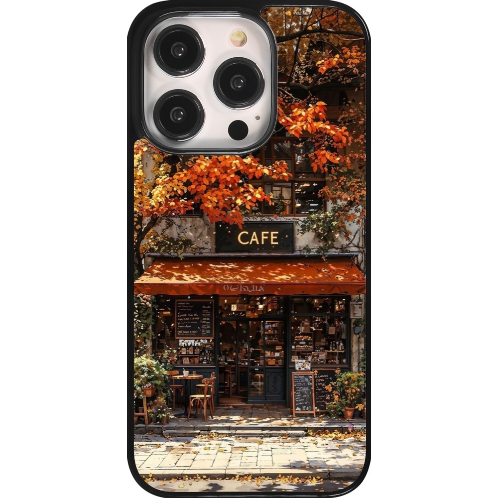 Coque iPhone 14 Pro - Autumn 25 Coffee shop