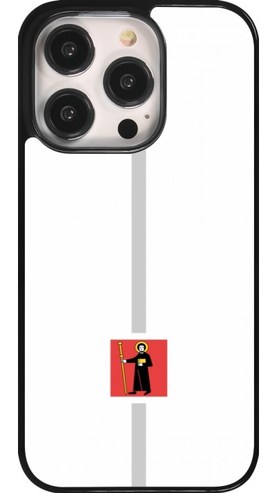 iPhone 14 Pro Case Hülle - Kanton GL weiss