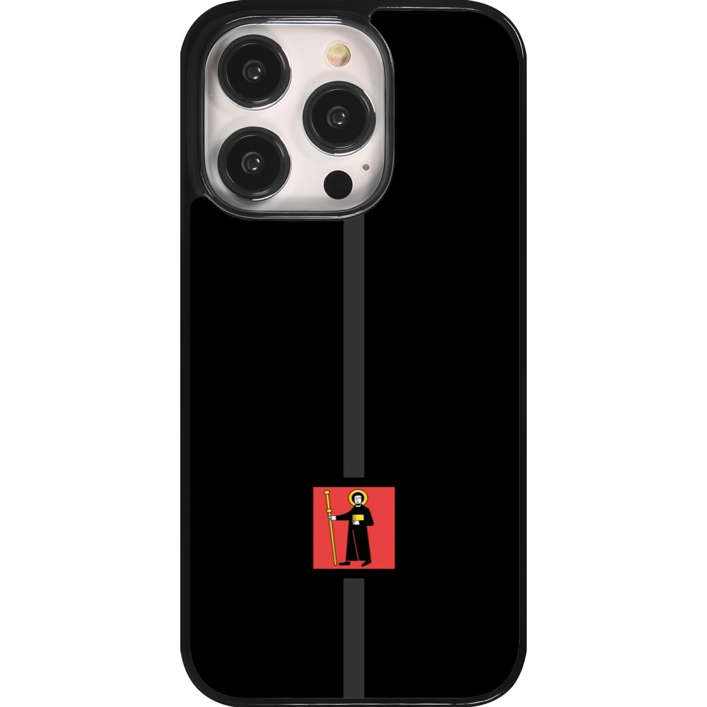iPhone 14 Pro Case Hülle - Kanton GL schwarz