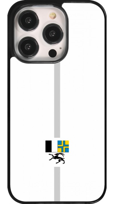 iPhone 14 Pro Case Hülle - Kanton GR weiss