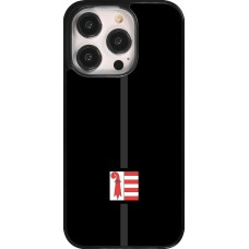 iPhone 14 Pro Case Hülle - Kanton JU schwarz