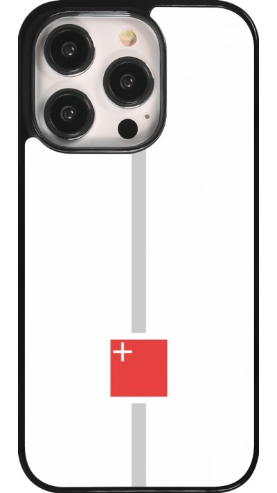 iPhone 14 Pro Case Hülle - Kanton SZ weiss