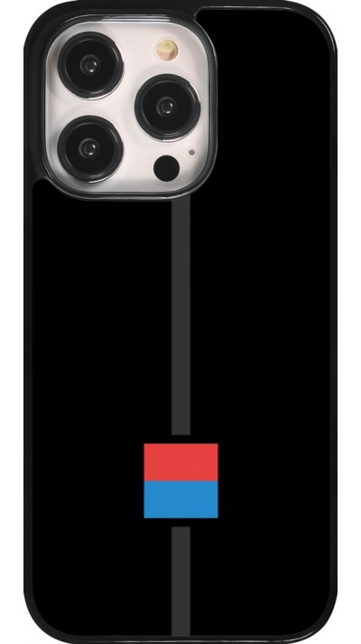 iPhone 14 Pro Case Hülle - Kanton TI schwarz