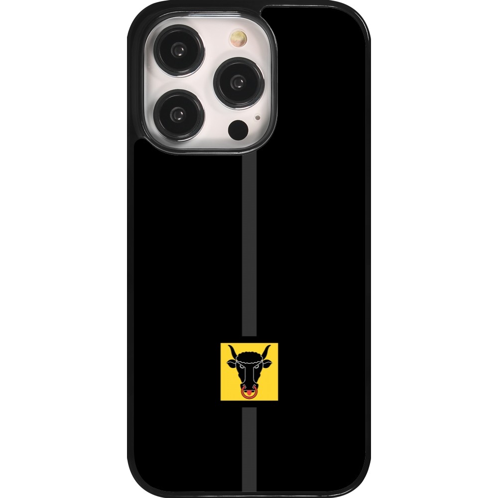 iPhone 14 Pro Case Hülle - Kanton UR schwarz
