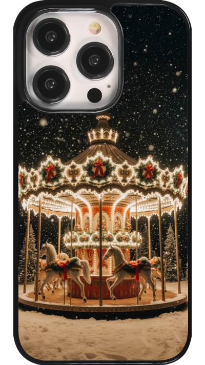iPhone 14 Pro Case Hülle - Christmas 25 Carousel
