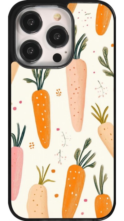 Coque iPhone 14 Pro - Easter 2026 Illustration carrots