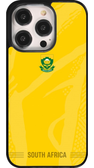 Coque iPhone 14 Pro - Maillot de football Afrique du Sud 2026 personnalisable