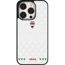 Coque iPhone 14 Pro - Maillot de football Irak 2026 personnalisable