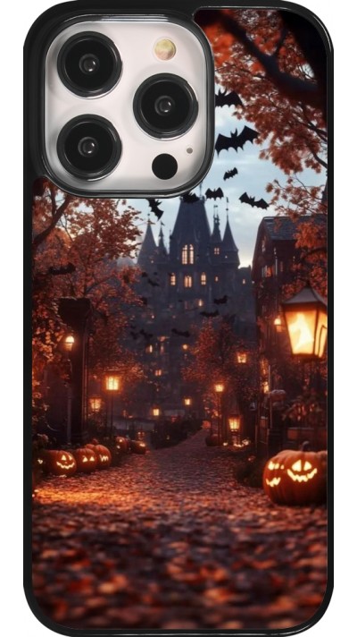 Coque iPhone 14 Pro - Halloween 2025 Haunted house