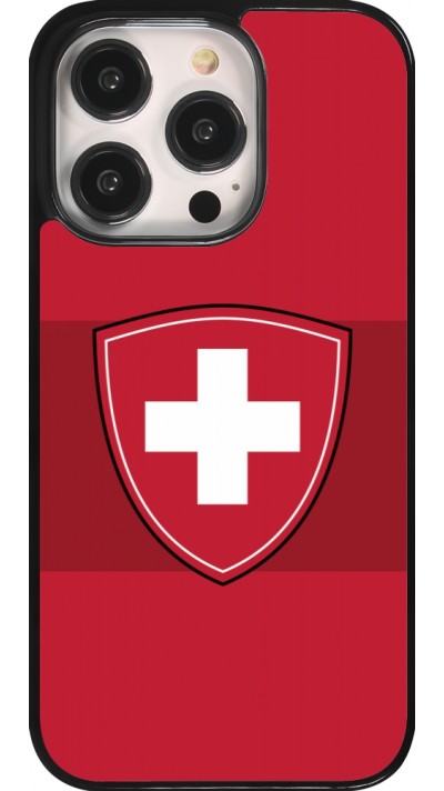 Coque iPhone 14 Pro - Hockey World Championship Ecusson Suisse