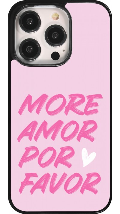 iPhone 14 Pro Case Hülle - More amor porfavor iPhone 14 Pro Case Hülle - More amor porfavor