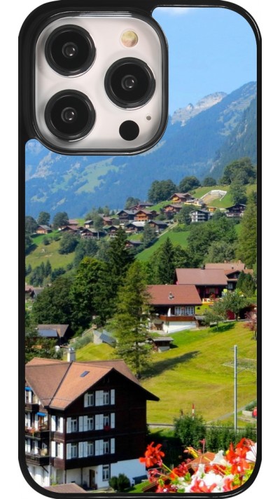 iPhone 14 Pro Case Hülle -  Nationalfeiertag Schweiz Landschaft