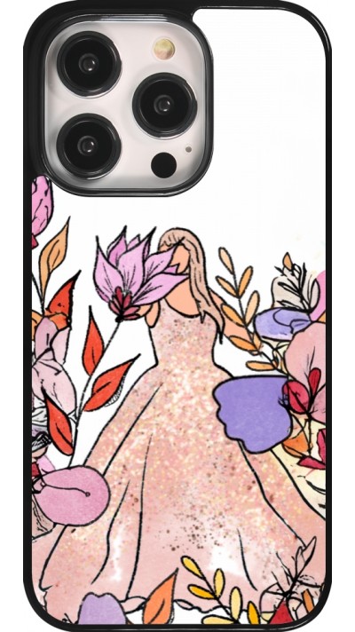Coque iPhone 14 Pro - Taylor Swift Sketch - White