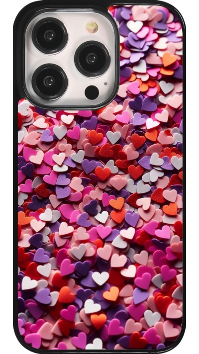 Coque iPhone 14 Pro - Valentine 2025 Confetti