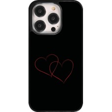 iPhone 14 Pro Case Hülle - Valentine 2023 attached heart