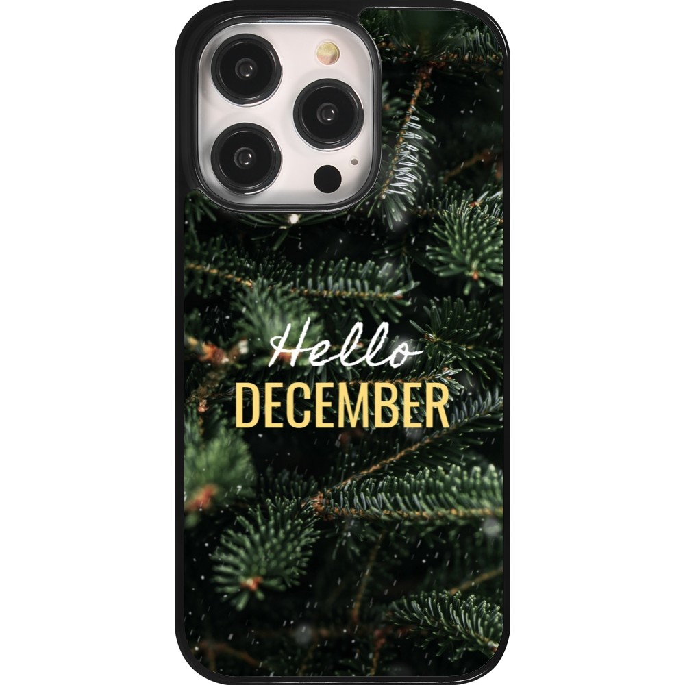 Coque iPhone 14 Pro - Winter 25 Winter hello december