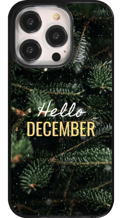 Coque iPhone 14 Pro - Winter 25 Winter hello december