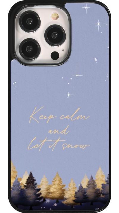 Coque iPhone 14 Pro - Winter 25 Winter illustration of trees