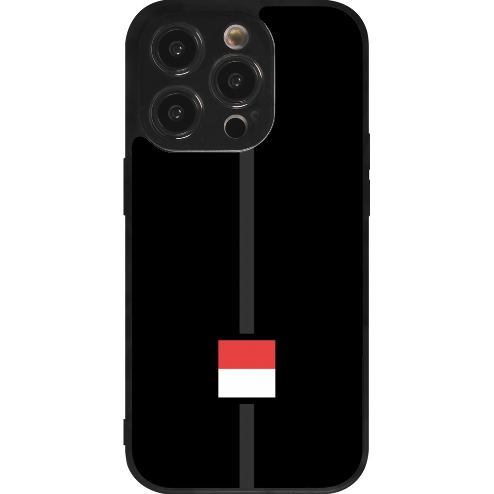 iPhone 14 Pro Case Hülle - Silikon schwarz Kanton SO schwarz