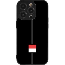 iPhone 14 Pro Case Hülle - Silikon schwarz Kanton SO schwarz