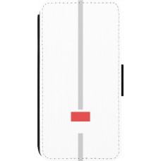 Coque iPhone 14 Pro - Wallet noir Canton SO blanc