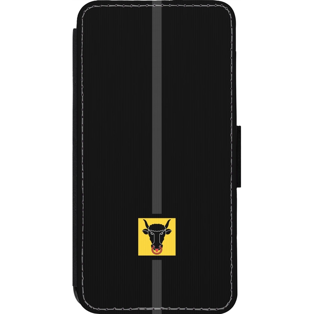 iPhone 14 Pro Case Hülle - Wallet schwarz Kanton UR schwarz