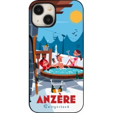 Coque iPhone 15 - Anzère Mountain Jacuzzi