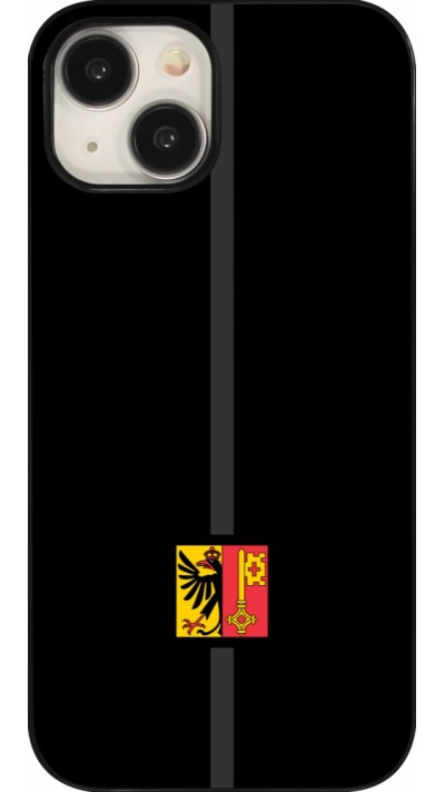 iPhone 15 Case Hülle - Kanton GE schwarz