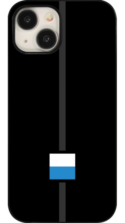 iPhone 15 Case Hülle - Kanton LU schwarz