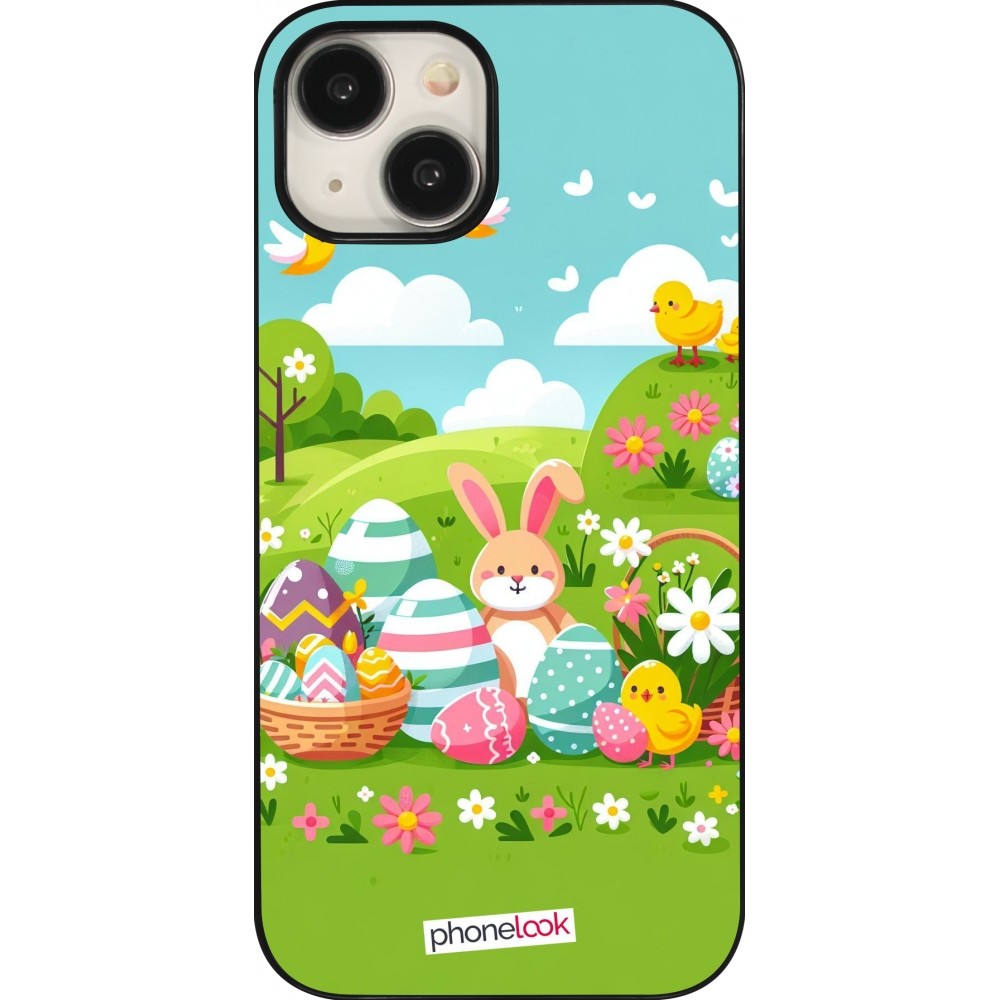 Coque iPhone 15 - Easter 2025 Green