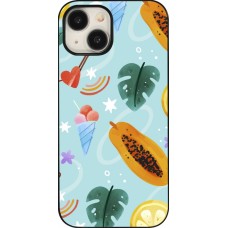 Coque iPhone 15 - Summer 2025 Pattern papaya