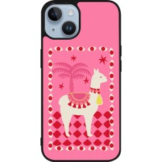Coque iPhone 15 - Silicone rigide noir Alpaca 2026