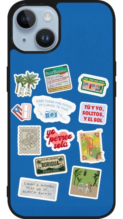 Coque iPhone 15 - Silicone rigide noir Seals of the Dominican Republic DTMF