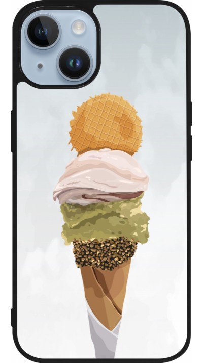 iPhone 15 Case Hülle - Silikon schwarz Summer 2025 Cornet