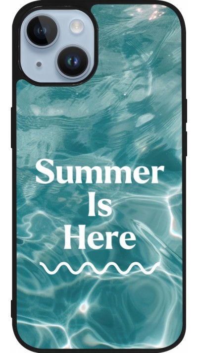 iPhone 15 Case Hülle - Silikon schwarz Summer 2025 Summer is here