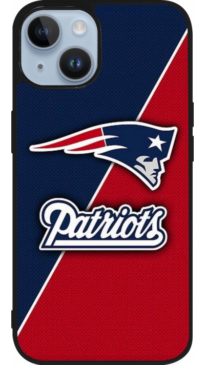 iPhone 15 Case Hülle - Silikon schwarz Super Bowl 26 Patriots 1