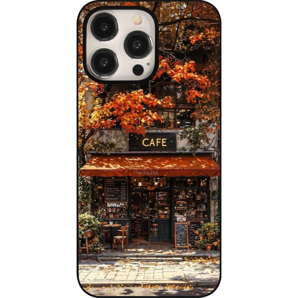 Coque iPhone 15 Pro Max - Autumn 25 Coffee shop