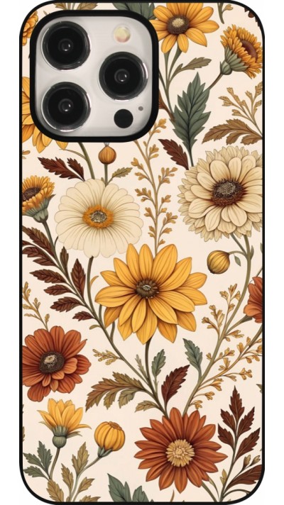 Coque iPhone 15 Pro Max - Autumn 25 Flower pattern